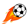 Magicwin247 Soccer ball in motion